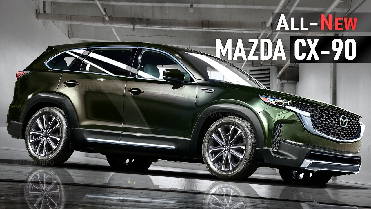 New 2024 Mazda CX 90 Officially First Teaser Our New Renderings Of 